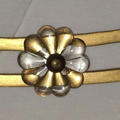 Louis XVI Style Harp Lyre Back Bronze Wall Sconce Set of Six