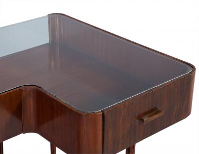 Louis XVI Style Mahogany Greek Key Display Console