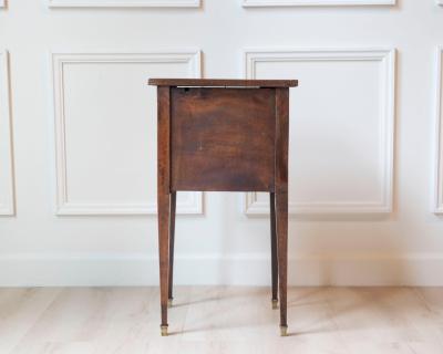 Louis XVI Style Marquetry Bedside Table French 19th Century