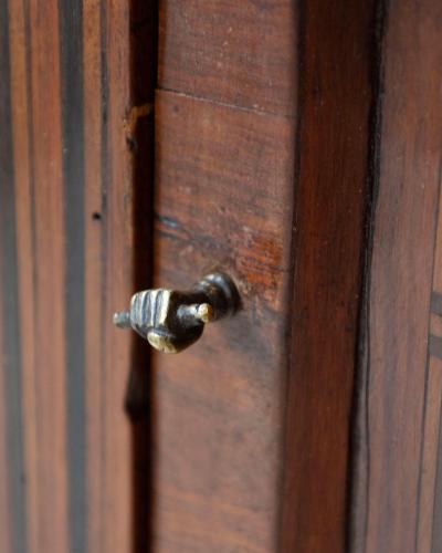 Louis XVI Style Marquetry Bedside Table French 19th Century