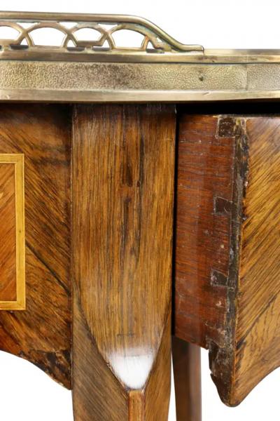 Louis XVI Style Marquetry Table A Ecrire