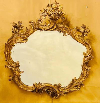 Louis XVI Style Mirror over the Mantel Wall or Console Beveled Glass