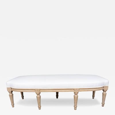 Louis XVI Style Painted Bench