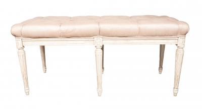 Louis XVI Style Painted Bench