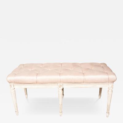 Louis XVI Style Painted Bench