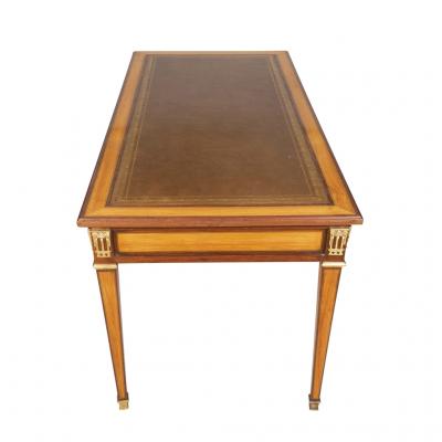 Louis XVI Style Tulipwood And Purpleheart Bureau Plat
