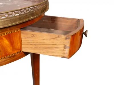 Louis XVI Style Tulipwood Bouillotte Table