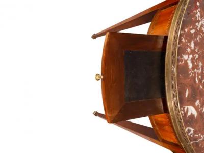 Louis XVI Style Tulipwood Bouillotte Table