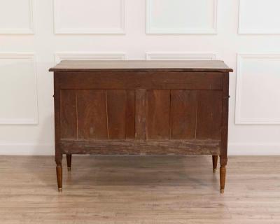 Louis XVI Style Walnut Chest of Drawers France Early 19th Century