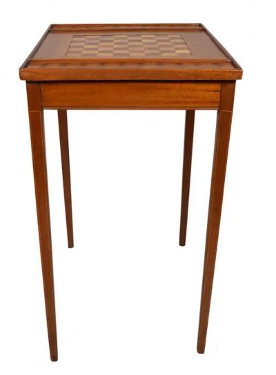 Louis XVI Style Walnut Games Table