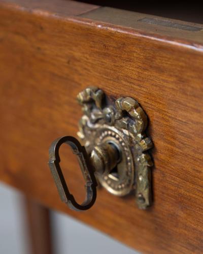 Louis XVI Style Writing Table by Andr Mailfert France Mid 20th Century