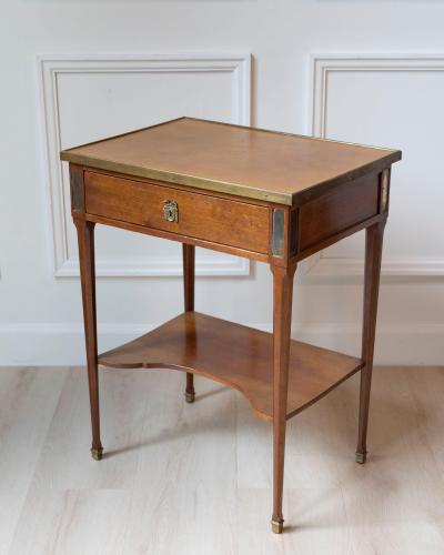 Louis XVI Style Writing Table by Andr Mailfert France Mid 20th Century