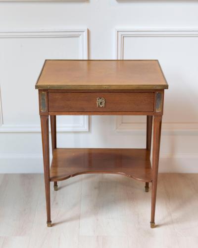 Louis XVI Style Writing Table by Andr Mailfert France Mid 20th Century