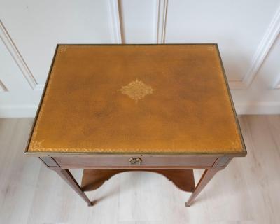 Louis XVI Style Writing Table by Andr Mailfert France Mid 20th Century