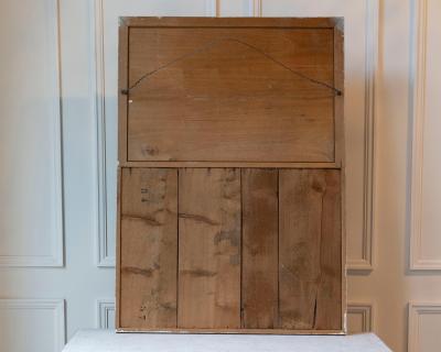 Louis XVI Trumeau Mirror in Original Paint with Mercury Glass