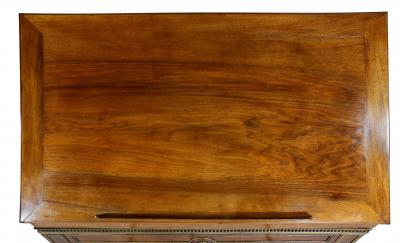 Louis XVI Walnut Architects Table a La Tronchin