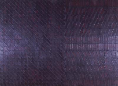 Louise P Sloane Garnet diptych 