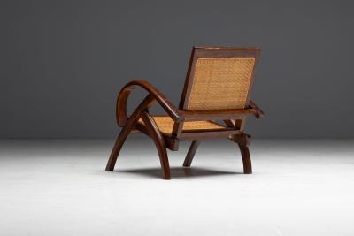 Lounge Chairs in Colonial Modern Style France Mid 20th Century