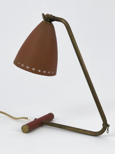 Lovely Mid Century Modern Adjustable Table Lamp or Wall Light Sweden 1950s