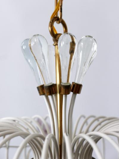 Lovely Mid Century Modern Birdcage Pendant Lamp or Chandelier Germany 1950s