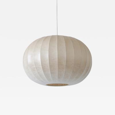 Lovely Mid Century Modern Cocoon Pendant Lamp or Hanging Light Germany 1960s