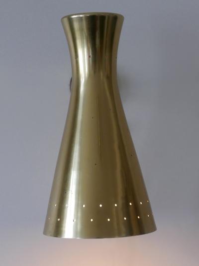 Lovely Mid Century Modern Diabolo Wall Lamp or Sconce Germany 1950s