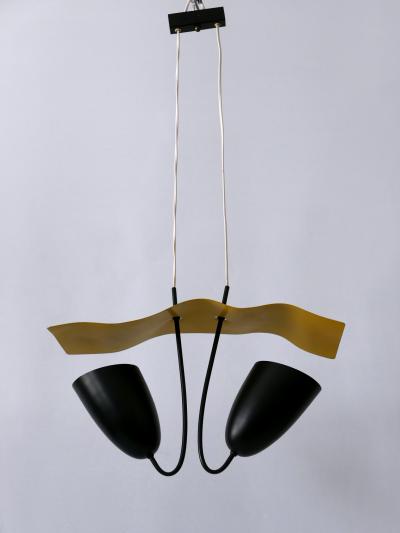 Lovely Mid Century Modern Pendant Lamp or Hanging Light Germany 1960s