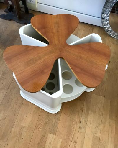 Low Dry Bar Cabinet Coffee Table