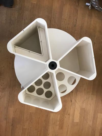 Low Dry Bar Cabinet Coffee Table