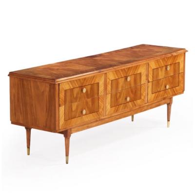 Low Modernist chest of drawers