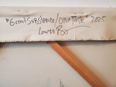 Lowell Boyers Great Substance One Taste 2025 Large Abstract Painting By Lowell Boyers