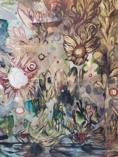 Lowell Boyers Great Substance One Taste 2025 Large Abstract Painting By Lowell Boyers