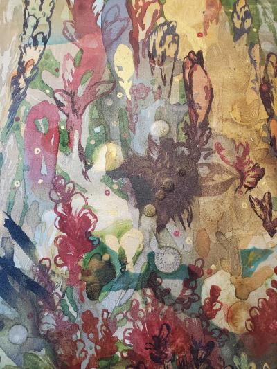 Lowell Boyers Great Substance One Taste 2025 Large Abstract Painting By Lowell Boyers