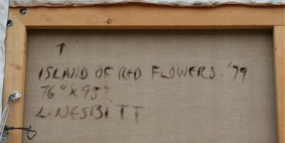 Lowell Nesbitt Island of Red Flowers 1979