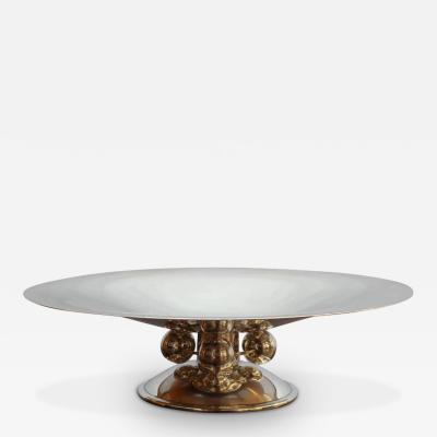 Luc Lanel Fine French Art Deco Centerpiece by Luc Lanel for Christofle