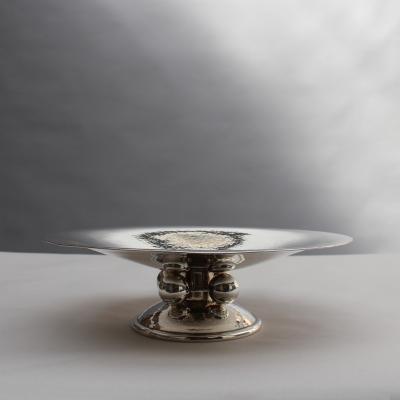 Luc Lanel Fine French Art Deco Centerpiece by Luc Lanel for Christofle