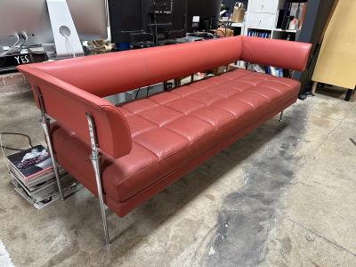 Luca Scacchetti Hydra Castor Leather Sofa by Luca Scacchetti for Poltrona Frau 1990s