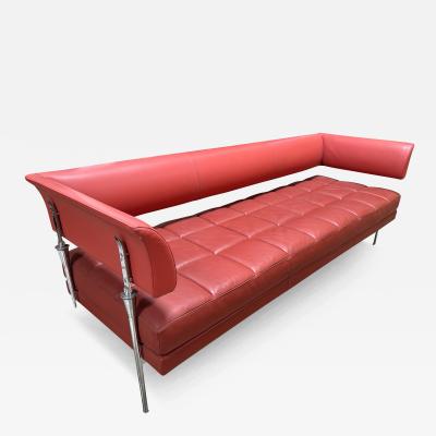 Luca Scacchetti Hydra Castor Leather Sofa by Luca Scacchetti for Poltrona Frau 1990s