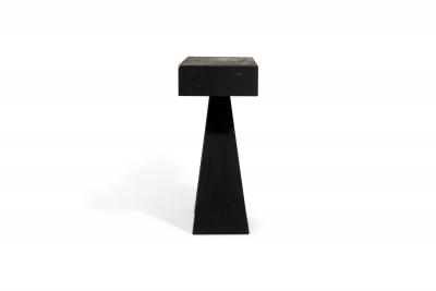 Lucas Morten Swedish Contemporary Torn Handwaxed Plywood Console