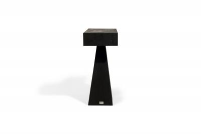 Lucas Morten Swedish Contemporary Torn Handwaxed Plywood Console
