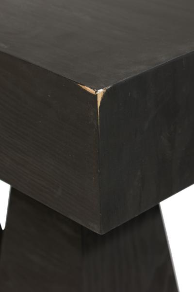 Lucas Morten Swedish Contemporary Torn Handwaxed Plywood Console