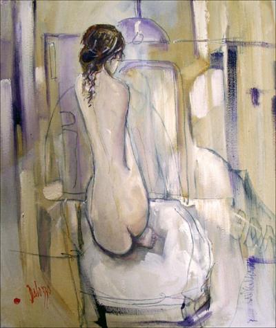 Lucette DaLozzo Nude 02 Study