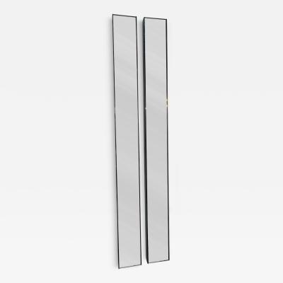 Luciano Bertoncini Gronda Wall Mirror Coat Rack by Luciano Bertoncini Italy 1970s