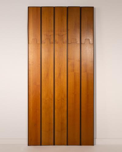 Luciano Bertoncini Luciano Bertoncini Gronda Coat Hanger for Elco Italy 1970s set of 5