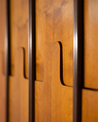 Luciano Bertoncini Luciano Bertoncini Gronda Coat Hanger for Elco Italy 1970s set of 5