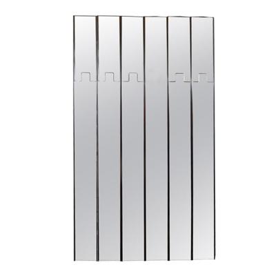 Luciano Bertoncini Luciano Bertoncini Gronda Modular Vertical Italian Mirror Wall Light 1970s