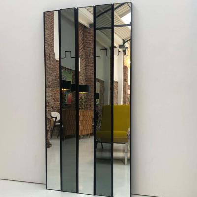 Luciano Bertoncini Set of Six Modular Gronda Italian Mirrors by Luciano Bertoncini 1970s