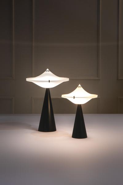 Luciano Cesaro 3 Table Lamps mod Alien