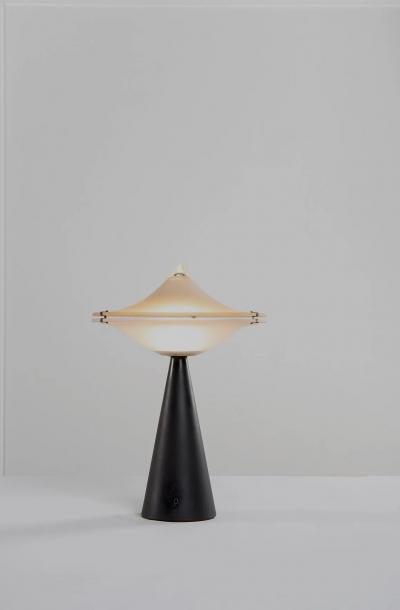 Luciano Cesaro Rare Table Lamp Alien