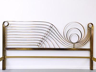 Luciano Frigerio Brass Bed by Luciano Frigerio Waves 